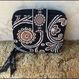 Vera Bradley Caffe Latte Bifold Wallet